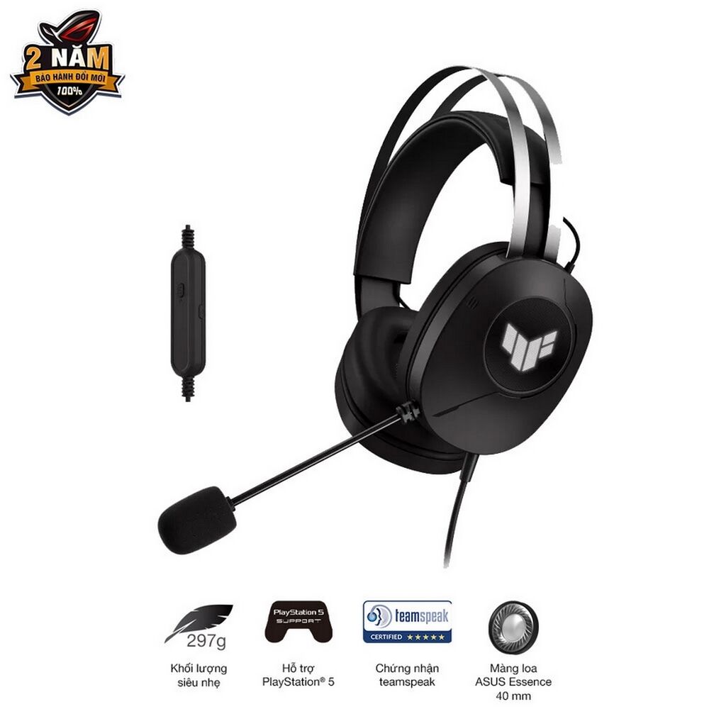 Tai nghe Asus TUF H1 Gen II USB Tai nghe Asus TUF H1 Gen II USB