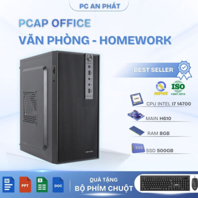PC Văn Phòng - PCAP Office ( i7 14700 - 8GB RAM - SSD 500GB - 450W)
