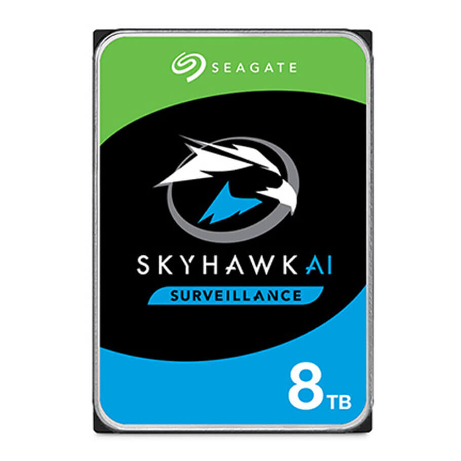 Ổ cứng Seagate Skyhawk AI 8TB 3.5'' ST8000VE001 (Chuyên dụng cho Camera)