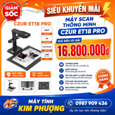 Máy scan CZUR ET 18 Pro