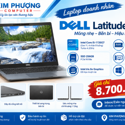 DELL LATITUDE 7320 – i5-1135G7 | RAM 16GB | SSD 256GB | 13.3" FHD | WINDOWS BẢN QUYỀN